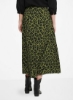 دامن ماکسی طرح پلنگی سبز/مشکی