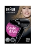 Satin Style And Go Dryer Black 10x6x6inch