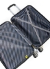 ست چرخ دستی چمدانی میله آهنی اسپینر 3 تکه ABS با قفل TSA 20/24/28 اینچی صورتی روشن