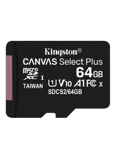 Canvas Select Plus MicroSD UHS-1 Memory Card Black