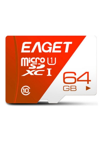 کارت حافظه پرسرعت MicroSD U1 C10 قرمز/سفید
