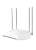 TL-WA1201 AC1200 Wireless Gigabit Access Point، Desktop WiFi Bridge، MU-MIMO &amp; Beamforming، پشتیبانی از حالت AP/Multi-SSID/Client/RE، 4 آنتن خارجی، PoE Powered White