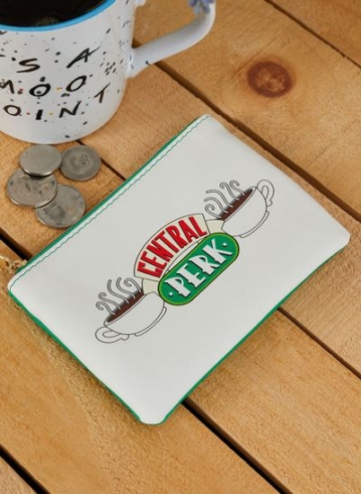 Friends Small Central Perk Coin Purse سفید/سبز/قرمز