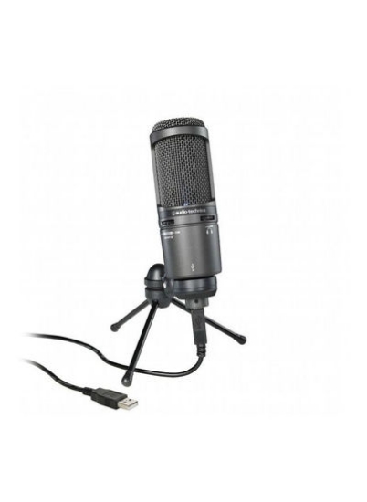 میکروفون USB Condenser Cardioid Plus AT2020USB PLUS مشکی