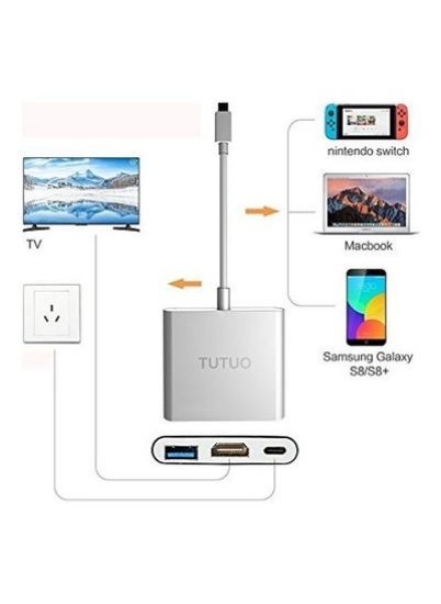 برای سوئیچ نینتندو، آداپتور C به HDMI را تایپ کنید
