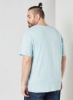 چاپ لوگوی سایز بزرگ تی شرت آبی روشن