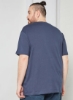 تی شرت چاپ شعار سایز بزرگ آبی