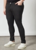 سایز بزرگ Skinny Fit شلوار جین مشکی