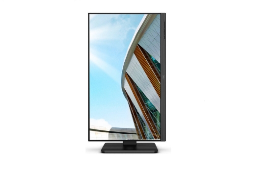 AOC 24P2C 23.8" FHD Flat Monitor, 75Hz Refresh Rate, 4ms Response Time, 107% SRGB Colour Space, 178 Viewing Angle, WLED, 16.7 Million Display Colors, USB Hub, Speaker, Black | 24P2C