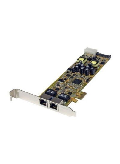 آداپتور کارت شبکه اترنت گیگابیتی PCI Express دو پورت طلایی/مشکی