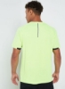 تی شرت دنده دار Devin IV سبز/مشکی