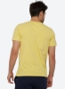 تی شرت یقه گرد جامد زرد