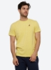 تی شرت یقه گرد جامد زرد