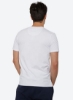 تی شرت یقه V جامد سفید