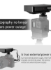 پاوربانک دوربین قابل حمل 5 ولت 7800 میلی آمپر ساعت برای سونی مشکی
