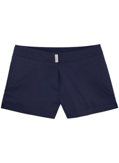 شورت شنا راحتی آبی سرمه ای