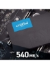 Crucial BX500 2TB 3D NAND SATA SSD داخلی 2.5 اینچی، سرعت خواندن 540 مگابایت در ثانیه - آبی/خاکستری 2 ترابایت