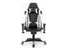 صندلی گیمینگ Urban Wave Ergonomic Gaming Chair Computer Office Chair with Headrest Pillow and Lumbar Support (Mosco Model) - White