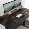 میز با قابلیت تنظیم ارتفاع برقی Flexispot 55 X 28 Inches Electric Stand Up Metal Desk Workstation
