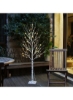 چراغ ال ای دی درخت توس با چراغ های پری سفید 180 سانتی متر