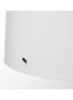 چراغ طبقه BARLAST با لامپ LED E27 کره ای عقیق سیاه/سفید، 150 سانتی متر