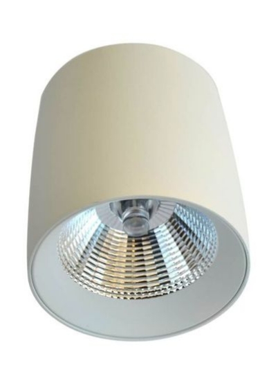 نور نقطه ای LED سفید/نقره ای 10x10 سانتی متر