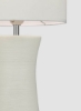 چراغ رومیزی سرامیکی Baum مواد منحصر به فرد با کیفیت لوکس برای خانه شیک کامل AT10205 سفید 24 x 41