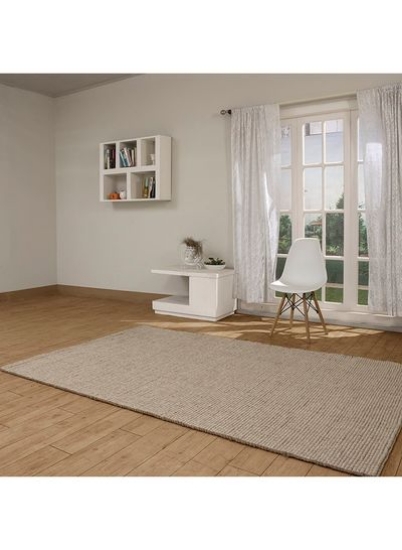 فرش پشمی مواد با کیفیت منحصر به فرد لوکس برای خانه شیک عالی نرم و راحت سطح و موارد WBJ-7697 -5&#39;X8&#39; بژ 154 x 244 سانتی متر
