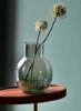 گلدان مدرن دست ساز شیشه ای مواد با کیفیت منحصر به فرد لوکس برای خانه شیک عالی BX-S9511 سبز 25 سانتی متری