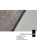 بازسازی داخلی Warm Living لوکس مدرن مستطیلی نرم لمسی فرش ضد لغزش 160x230cm