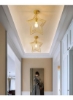 چراغ سقف آهنی خلاقانه مدرن برای نورپردازی سقف بالکن اتاق نشیمن اتاق خواب