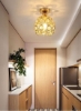 لامپ طلایی خلاقانه مدرن برای نورپردازی سقف بالکن اتاق نشیمن اتاق نشیمن