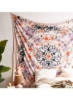 ملیله گلدار، SYOSI Mandala Bohemian Tapestry Classic چاپ ملیله روکش دار دکوراسیون منزل پارچه دیواری دکوراسیون دیوار اتاق خواب نشیمن 130x150CM