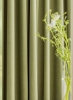 پرده سبز مخملی، 2 تکه پرده مخملی لوکس نوردیک، پرده های سیاه اتاق نشیمن اتاق خواب، سبز چمنی، 200x270 سانتی متر