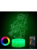 اسباب بازی دایناسور - هدیه دایناسور برای پسر | نور سه بعدی شب با کنترل از راه دور و لمس هوشمند 16 رنگ تغییر می کند، اسباب بازی های T-Rex تولد کریسمس هالووین برای سن 3 4 5 6 7 8 9 سال هدایای پسر (کریسمس)