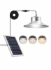 چراغ آویز خورشیدی با کنترل از راه دور کنترل بی سیم IP67 چراغ سوله 3 رنگ خورشیدی برای باغ، آلاچیق، حیاط، حیاط، بالکن