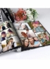 آلبوم نقره 4×6 اینچ 600 عکس در هر صفحه 5 آلبوم عروسی با الگوی گل رز جلد آلبوم عروسی می تواند 600 عکس افقی و عمودی را در خود جای دهد