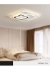 لامپ کنترل از راه دور سقفی اکریلیک ال ای دی مستطیلی ساده با قابلیت تنظیم نور
