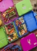 Snack Attack TM Lunch Box رنگ بنتو بنتو برای کودکان|4 و 6 محفظه قابل تبدیل| BPA FREE| اثبات نشت| قابل شستشو در ماشین ظرفشویی | بازگشت به فصل مدرسه | مواد غذایی درجه بندی شده| ساخته شده از تریتون| آهو