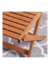 صندلی تاشو بالکن باهاما بژ 60x88x46.5 سانتی متر