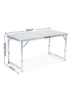 میز تاشو با ارتفاع قابل تنظیم سبک وزن/ 1.2 متر