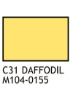 مینای لاک رنگی موهاوک، نرگس M104 0155، اسپری لاکی درجه یک برای خشک شدن سریع چوب، پوشش مات 13 اونس