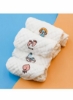 دستمال‌های شستشوی کودک، پارچه‌های آروغ حوله‌ای صورت کودکان در طرح‌های طبقه‌بندی‌شده، دستمال مرطوب شستشوی نوزادان تنفسی نرم (6 بسته)
