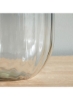 گلدان شیشه ای فلوت دار کوچک Ombre 20.5 x 16.5 سانتی متر