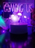 چراغ‌های شب سه‌بعدی Among Us، لامپ توهم سه‌بعدی لامپ رومیزی لمسی 16 رنگی برای اتاق خواب کودک با هدایای تولد از راه دور برای کودکان و بزرگسالان