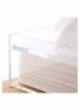 نگهدارنده روکش جعبه دستمال پارچه اکریلیک سازمان دهنده دستمال مستطیلی شفاف برای حمام، آشپزخانه و اتاق خواب اداری
