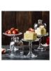 پایه کیک، سینی دسر شیشه ای شفاف به سبک اروپایی، سینی شیرینی با روکش گنبدی رویه نمایش کیک روکش شیشه ای دسر گنبدی برای آشپزخانه اتاق غذاخوری