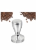 آهن جامد 51 میلی‌متری با پایه قهوه‌سازی با روکش کروم برای دستگاه‌های قهوه اسپرسو آسیاب قهوه پرس رنگ نقره‌ای
