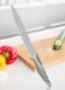 ابزار آشپزخانه و چاقوهای نایلونی شیک با نگهدارنده ۱۱ تکه آبی/خاکستری