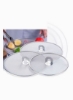 صفحه روغن اسپلتر SYOSI برای ماهیتابه با دستگیره صاف تاشو درب ماهیتابه روغن گیر شیلد روغن گیر برای ست پخت 3 در 10 اینچ + 11.5 اینچ + 13 اینچ